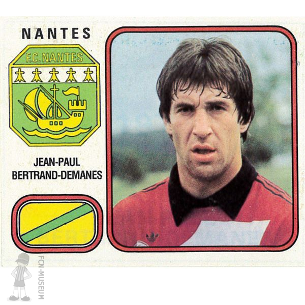 1981-82 BERTRAND DEMANES Jean-Paul (Panini)