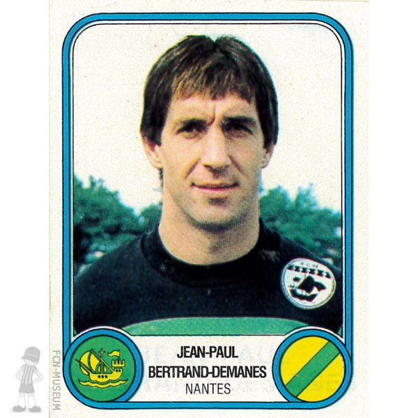 1982-83 BERTRAND DEMANES Jean-Paul (Panini)