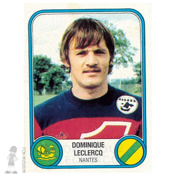 1982-83 LECLERCQ Dominique (Panini)