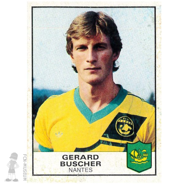 1983-84 BUSCHER Gérard (Panini)