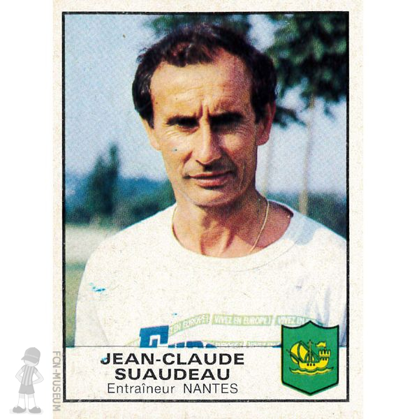 1983-84 SUAUDEAU Jean-Claude (Panini)