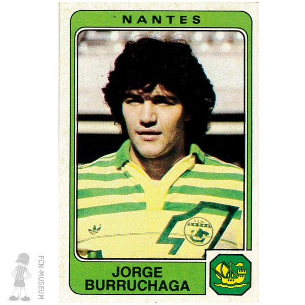 1985-86 BURRUCHAGA Jorge-Luis (Panini)
