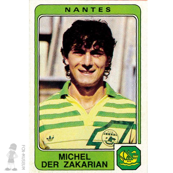 1985-86 DER ZAKARIAN Michel (Panini)