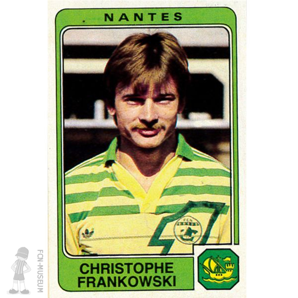 1985-86 FRANKOWSKI Christophe (Panini)