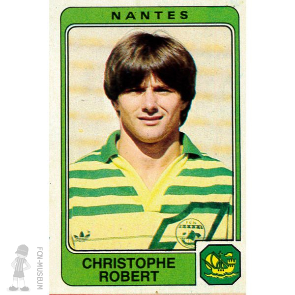 1985-86 ROBERT Christophe (Panini)
