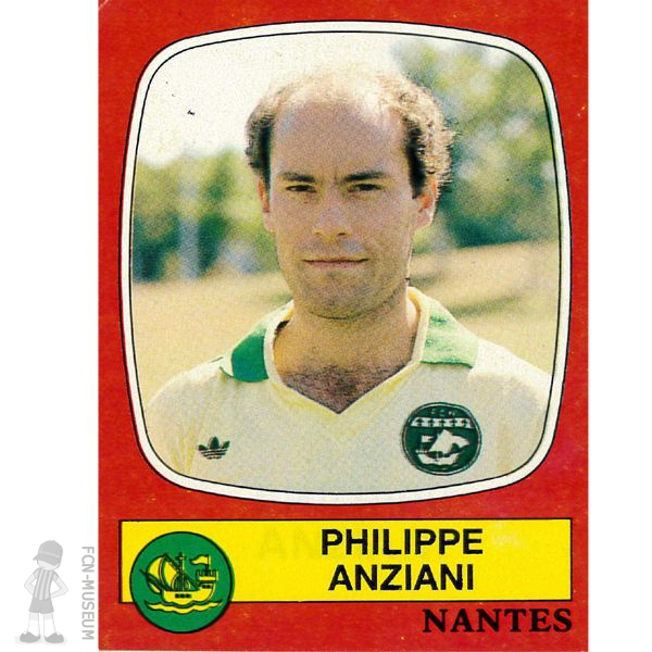 1986-87 ANZIANI Philippe (Panini)