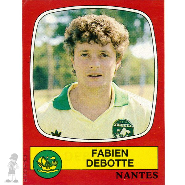 1986-87 DEBOTTE Fabien (Panini)