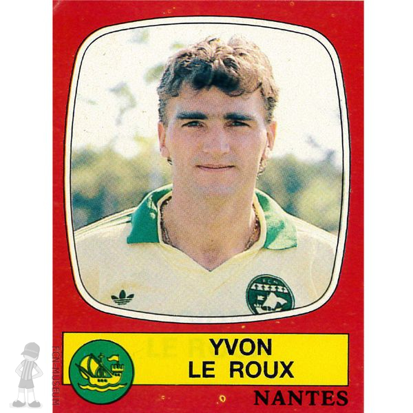 1986-87 LE ROUX Yvon (Panini)