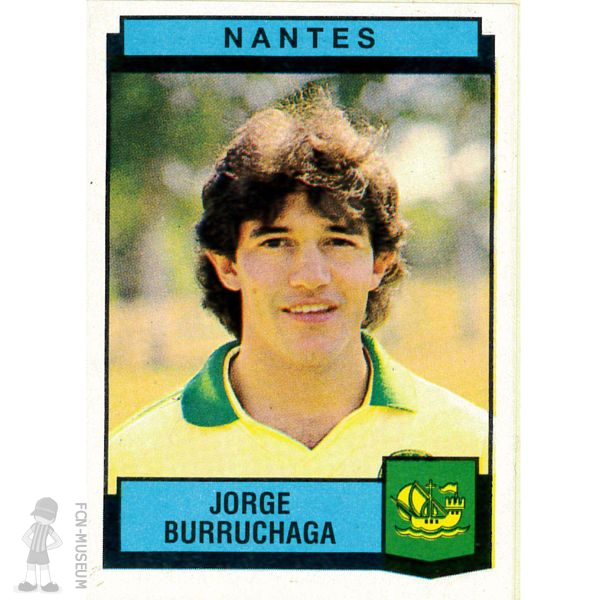 1987-88 BURRUCHAGA Jorge-Luis (Panini)