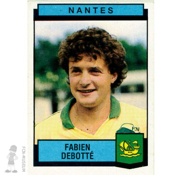 1987-88 DEBOTTE Fabien (Panini)