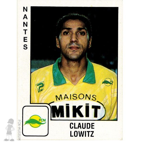 1989-90 LOWITZ Claude (Panini)