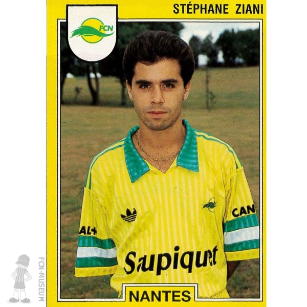1991-92 ZIANI Stéphane (Panini)