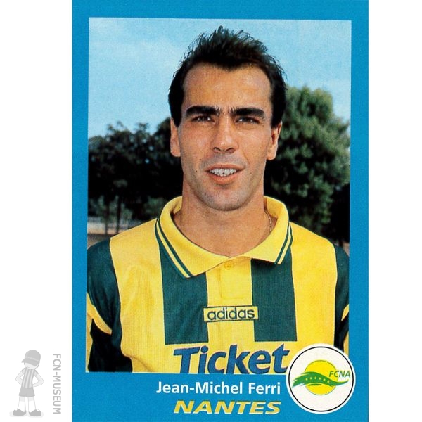1995-96 FERRI Jean-Michel (Panini)