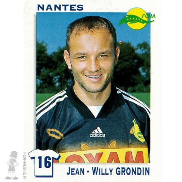 1999-2000 GRONDIN Willy (Panini)