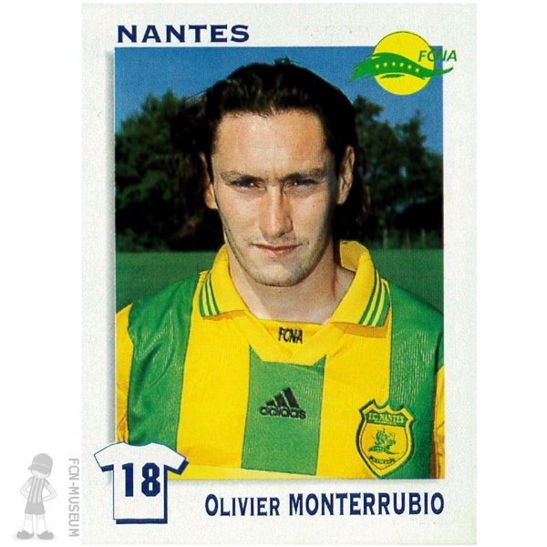 1999-2000 MONTERRUBIO Olivier (Panini)