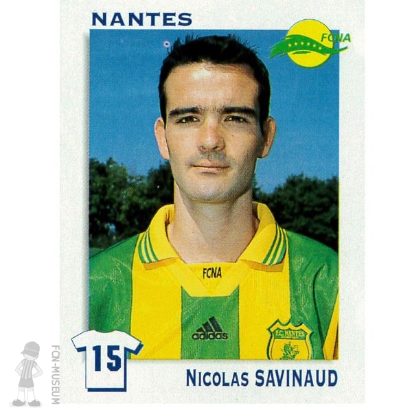 1999-2000 SAVINAUD Nicolas (Panini)