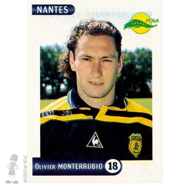 2000-01 MONTERRUBIO Olivier (Panini)