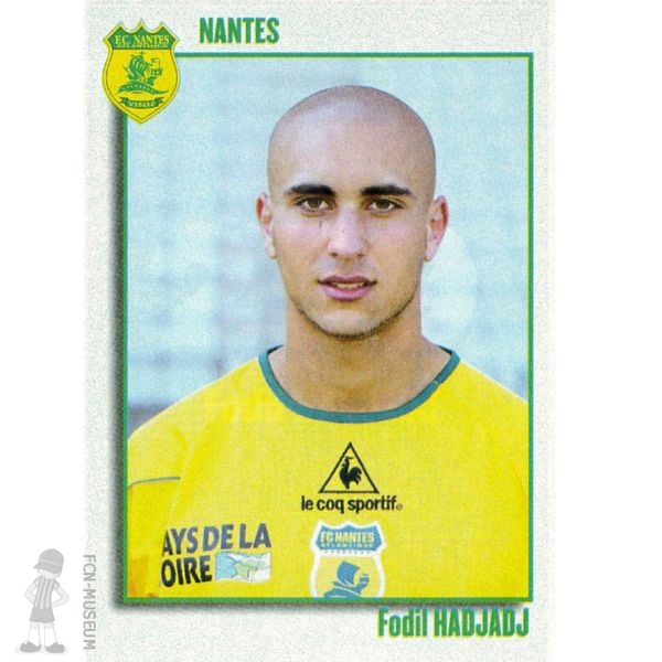 2004 HADJADJ Fodil (Panini)