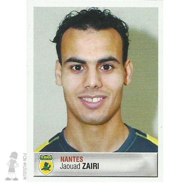 2006-07 ZAIRI Jaouad (Panini)