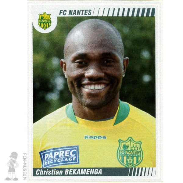 2008-09 BEKAMENGA Christian (Panini)