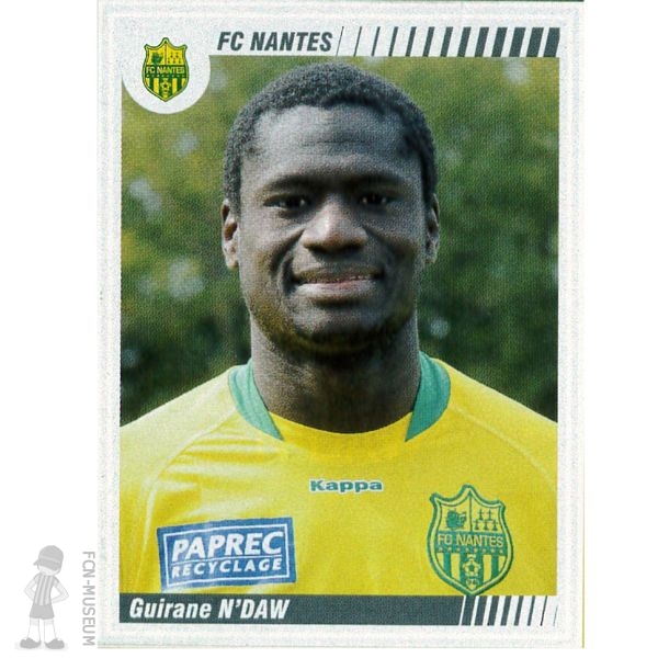 2008-09 N'DAW Guirane (Panini)