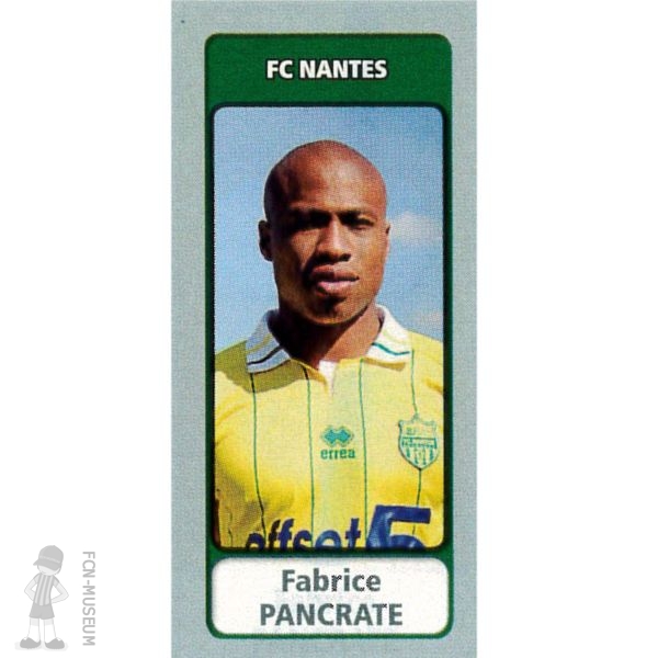 2011-12 PANCRATE Fabrice (Panini)