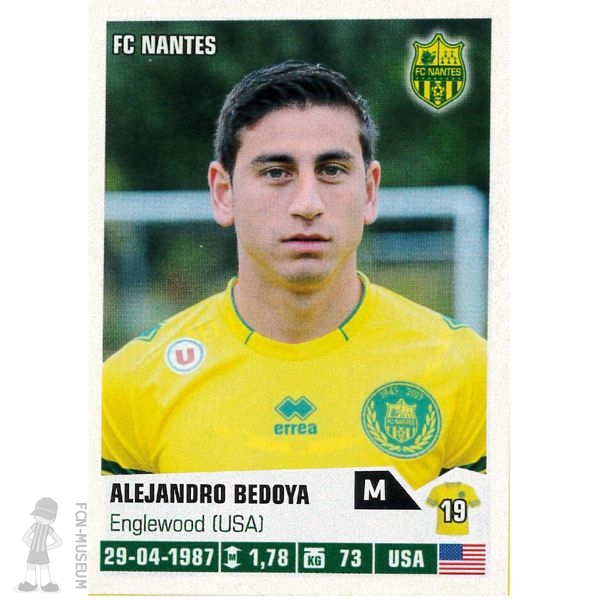 2013-14 BEDOYA Alejandro (Panini)