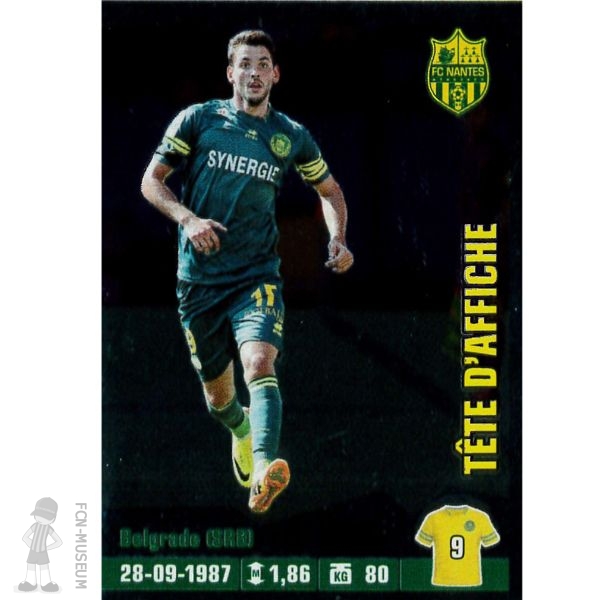 2013-14 DJORDJEVIC Filip Tête d'affiche (Panini)