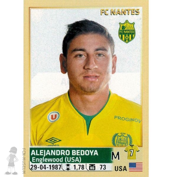 2014-15 BEDOYA Alejandro (Panini)