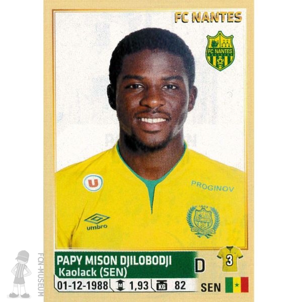 2014-15 DJILOBODJI Papy (Panini)