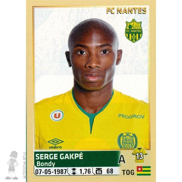 2014-15 GAPKE Serge (Panini)