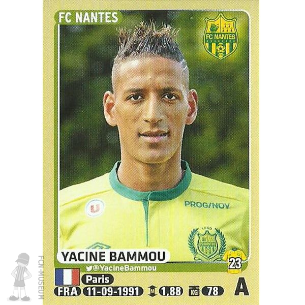 2015-16 BAMMOU Yacine (Panini)