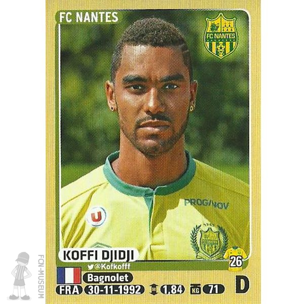 2015-16 DJIDJI Koffi (Panini)