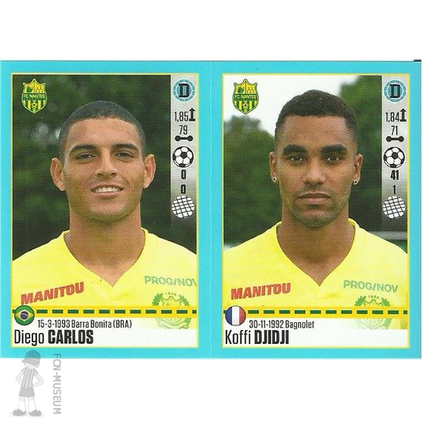 2016-17 CARLOS & DJIDJI (Panini)