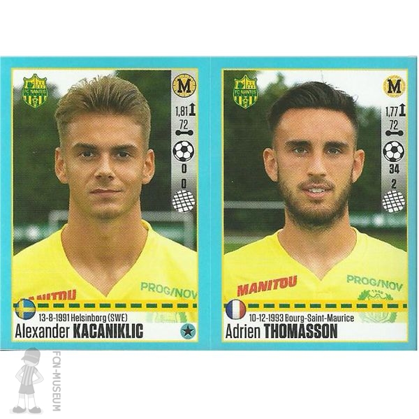 2016-17 KACANIKLIC & THOMASSON (Panini)