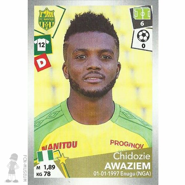 2017-18 AWAZIEM Chidozie (Panini)