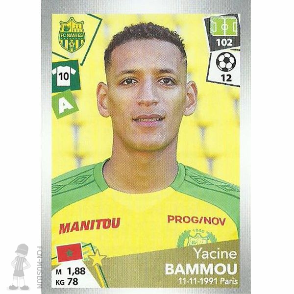 2017-18 BAMMOU Yacine (Panini)