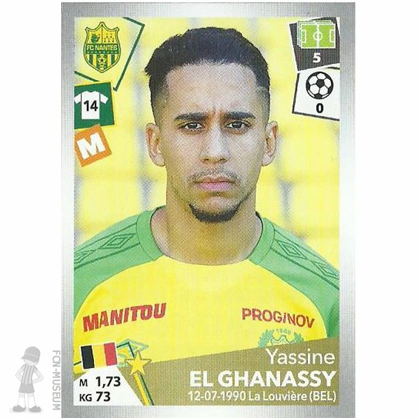 2017-18 EL GHANASSY Yassine (Panini)