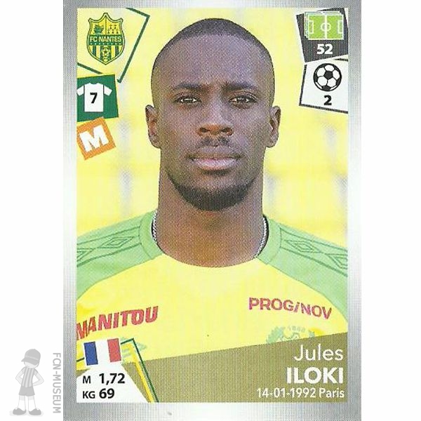 2017-18 ILOKI Jules (Panini)