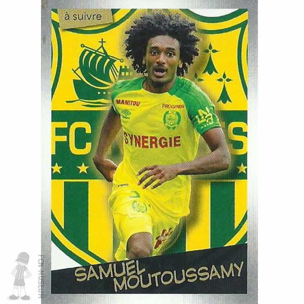 2017-18 MOUTOUSSAMY Samuel à suivre (Panini)