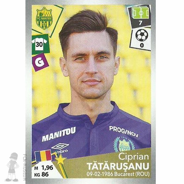 2017-18 TATARUSANU Ciprian (Panini)