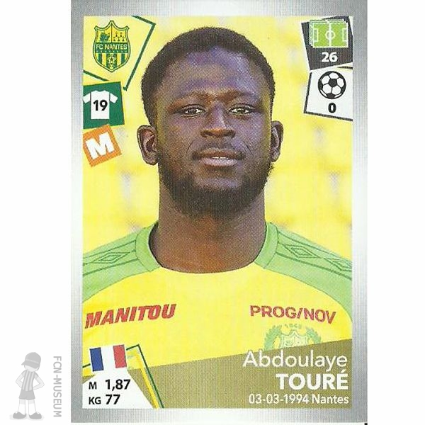 2017-18 TOURE Abdoulaye (Panini)