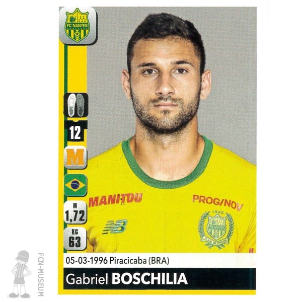 2018-19 BOSCHILIA Gabriel (Panini)