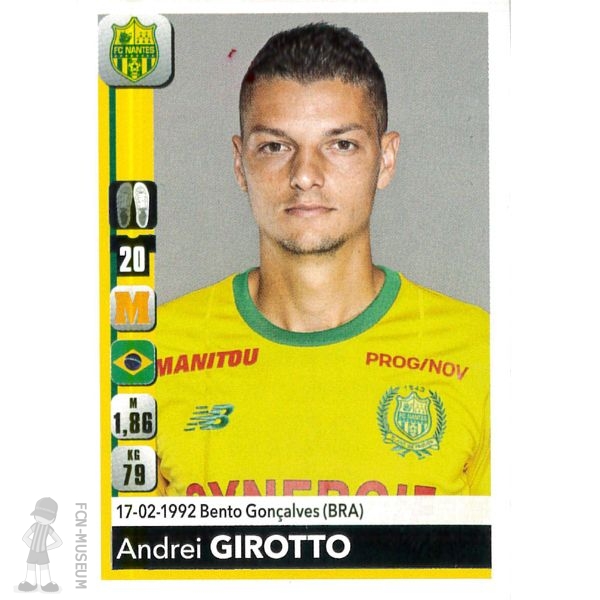 2018-19 GIROTTO Andrei (Panini)