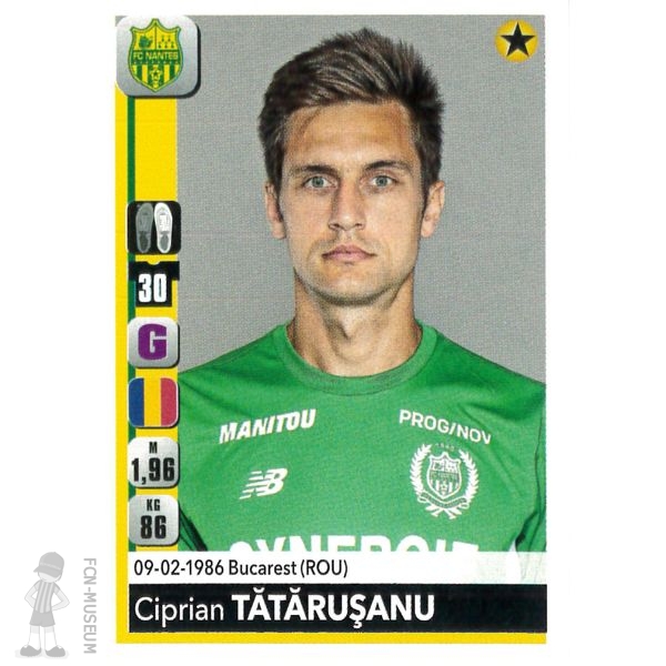 2018-19 TATARUSANU Ciprian (Panini)