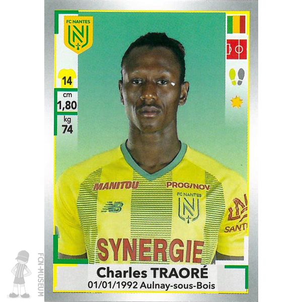 2019-20 TRAORE Charles (Panini)