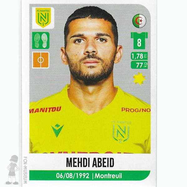 2020-21 ABEID Mehdi (Panini)