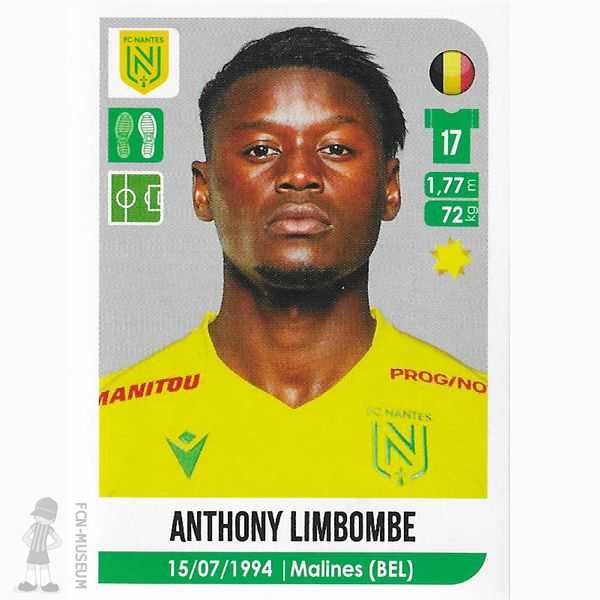 2020-21 LIMBOMBE Anthony (Panini)