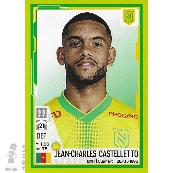 2021-22 CASTELLETTO Jean-Charles (Panini)