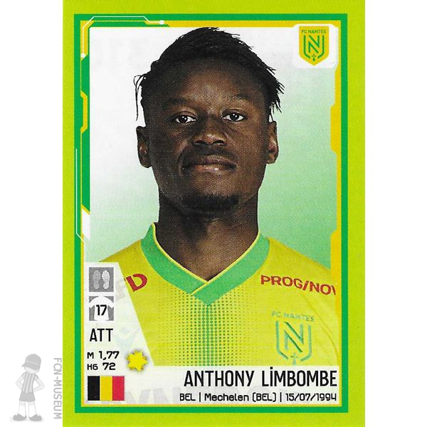 2021-22 LIMBOMBE Anthony (Panini)